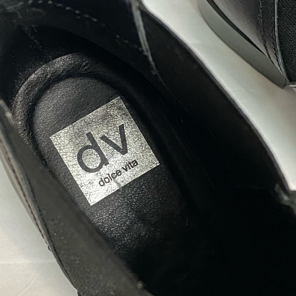 💛Women's Elegant Dolce Vita Classic Pointed Toe Stacked Heel Ankle Booties - Picture 4 of 7